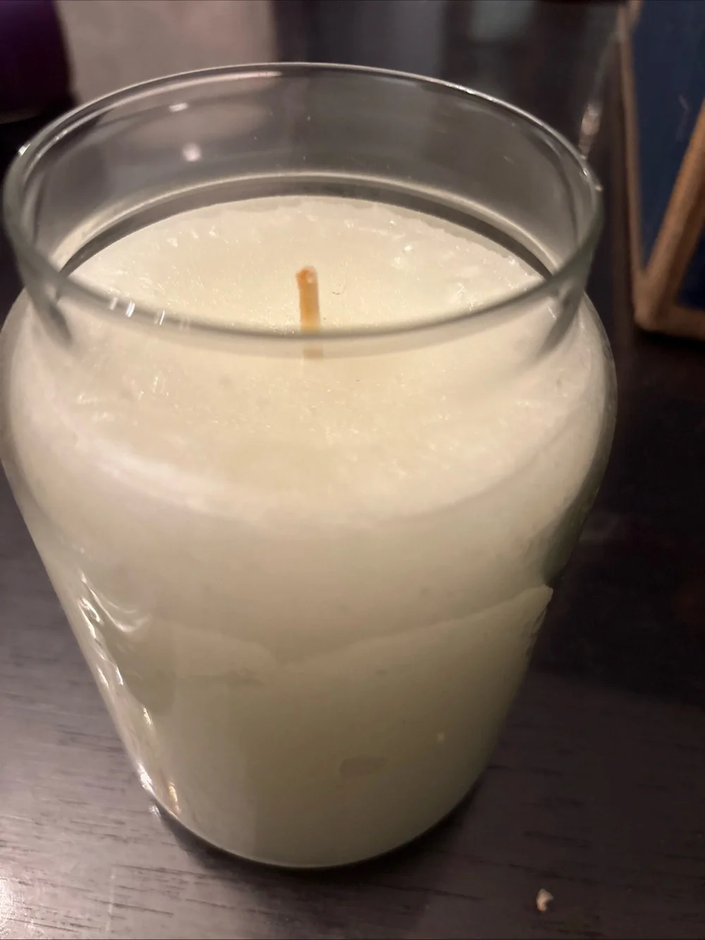 Yankee Candle Clean Cotton Jar Candle - White, Blue, Green